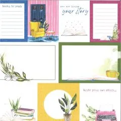 Scrapbooking Papier The Garden of Books - 05