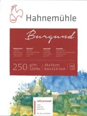 Aquarellblock Burgund matt 24cm x 32cm