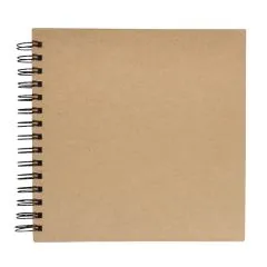 Scrapbook Album Plain, 20,5x20,5cm