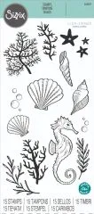 Clear Stamps Set 15PK - Ocean Elements
