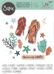 Framelits Die Set 14PK w/10PK Stamps - Youre my Lobster