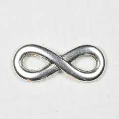 Metallzwischenteil Infinity 999 versilbert