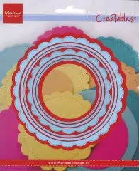 Marianne Design CreaTables - Gewellte Kreise