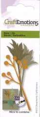 CraftEmotions Stanze Branch Berry an plume