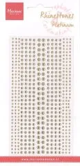 Strass-Steine platinum 496 St�ck selbstklebend