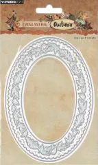 StudioLight Cutting Dies Everlasting Autumn - Oval leaf wreath