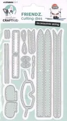 StudioLight Friendz Cutting dies - accessoires skiing