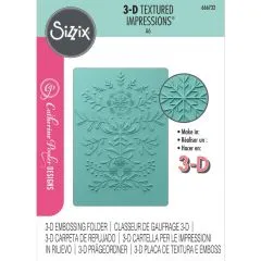 Sizzix 3-D Textured Impressions Embossing Folder - Yuletide by Catherine Pooler