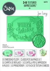3-D Textured Impressions Embossing Folder - Winter Wishes
