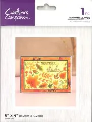 Crafters Companion Embossing Folder - Autumn Leaves