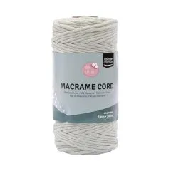 Makramee Garn 3mmx100m Minzgr�n