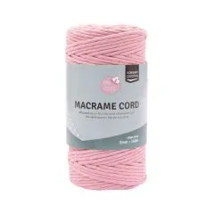 Makramee Garn 3mmx100m Altrosa