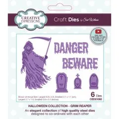 Creative Expressions - Halloween Craft Die Grim Reaper