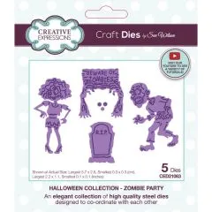 Creative Expressions - Halloween Craft Die Zombie Party