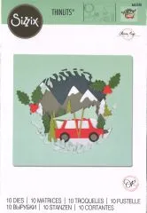 Sizzix Thinlits Dies - Winter Woodland By Olivia Rose