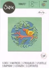 Sizzix Thinlits Spring Layered Scene