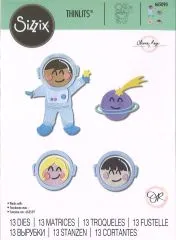 Sizzix Thinlits Stanze - Astronaut