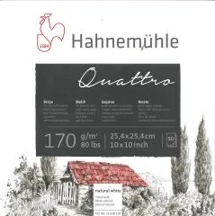 Skizzenblock Quattro 25,4x25,4cm 170g/qm