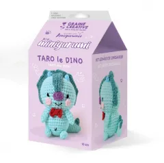 Amigurumi H�kelset Dino 10cm