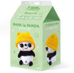 Amigurumi H�kelset Panda 10cm