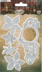 StudioLight Stanze Poinsettias & Ice Swirl Frame