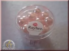 Renaissance Glaswachsperlen, 10 mm � rose