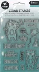 StudioLight Clear Stamp - Peek a boo Slider