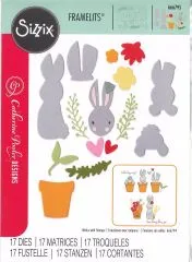 Sizzix Thinlits Die Set 17PK - Bunny Bits & Blooms #2 By Catherine Pooler