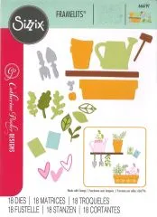 Sizzix Thinlits Die Set 18PK - Greenhouse Finds #2 By Catherine Pooler