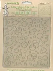 Embossing Folder Background Circles