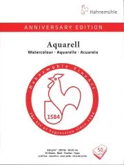 Hahnem�hle Aquarell-Block 24x32cm Anniversary Edition 50 Blatt
