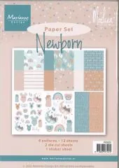 Marianne Design Paper Set - Newborn