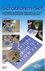 Schablonen-Set 5mm, 10mm, 20mm