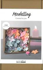 Kreativ Set Modellieren - Blumen in Pastellfarben