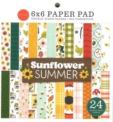 Carta Bella Sunflower Summer 6x6 Paper Pad