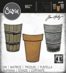 Sizzix Bigz Stanze by Tim Holtz Potted #2