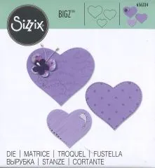 Sizzix Bigz Stanze Hearts