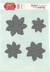 Craft & You Design Magdas Seven Petal Flower Dies