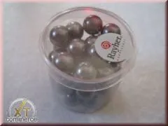 Renaissance Glaswachsperlen, 10 mm � anthrazit