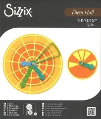 Sizzix Thinlits Die Set 9PK - Rainbow Wheels by Eileen Hull