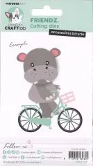 StudioLight FRIENDZ cutting dies - accessoires bicycle
