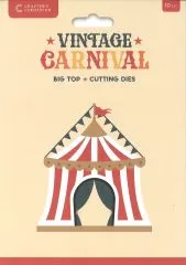 Vintage Carnival Metal Die Set Big Top