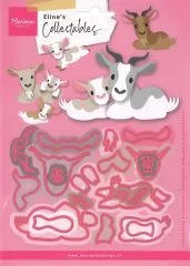 Marianne Design Elines Collectables - Goat Family