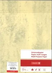 Multifunktionspapier Universalpapier Marmor A4 80 g/m� chamois 50 Blatt