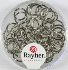 Rayher Ringel 8mm platinf.