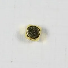 Metallperle W�rfel 3x3mm 24K vergoldet