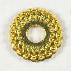 Metallperle Rad goldfb.