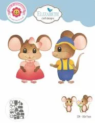 Elizabeth Craft Design Meet the Mice Dies - Little Mouse
