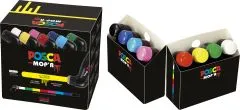 Farbmarker uni Posca MOPR PCM-22 Set mit 8 Farben