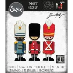 Sizzix Tim Holtz Thinlits Die Set Harvey Colorize 19pcs